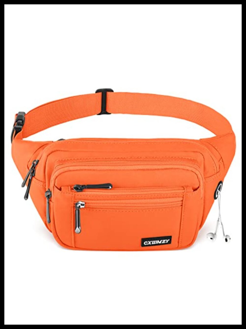 Fanny Pack Waist Bag Multi-Pocket Waterproof Polyester Hiking Running